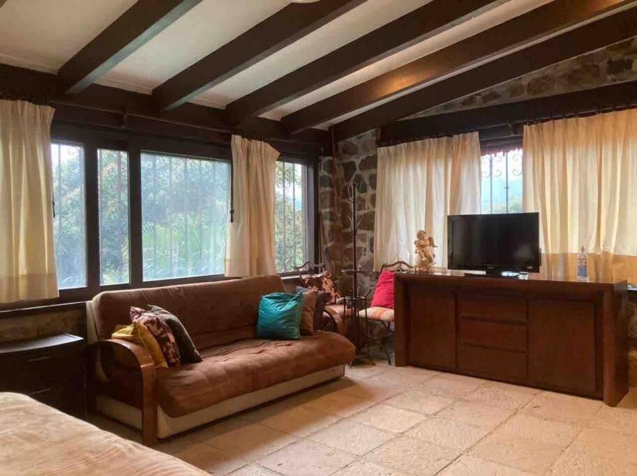 Agradable Casa Rural Con Piscina Privada Yautepec Extérieur photo